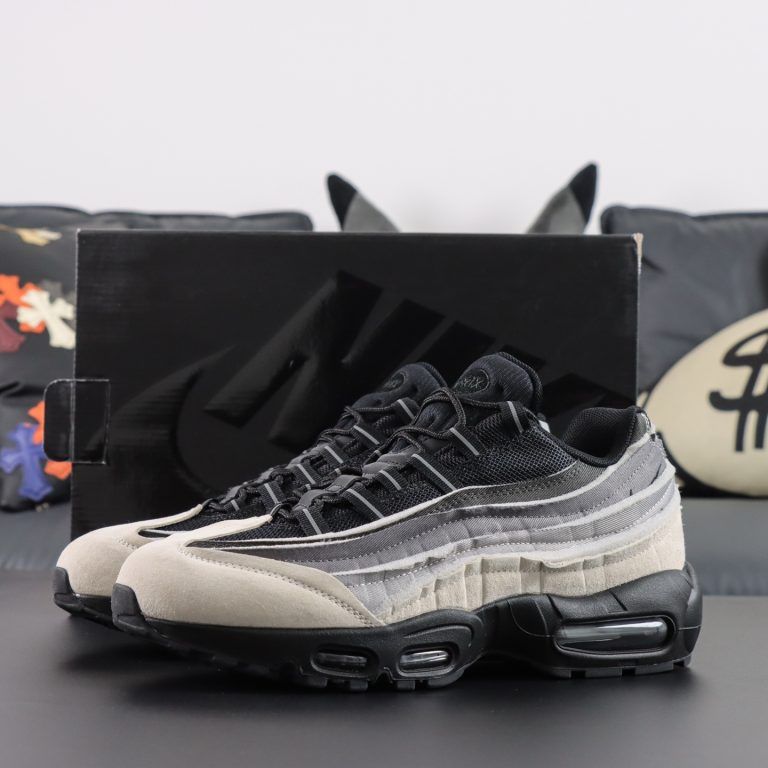Nike Air Max 95 Comme des Garcons Black Grey Reps - 1 of 8