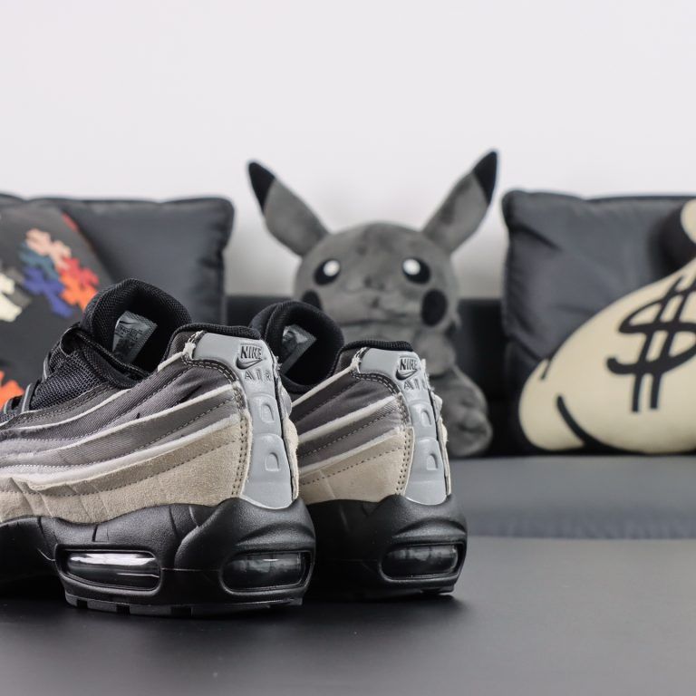 Nike Air Max 95 Comme des Garcons Black Grey Reps - 3 of 8