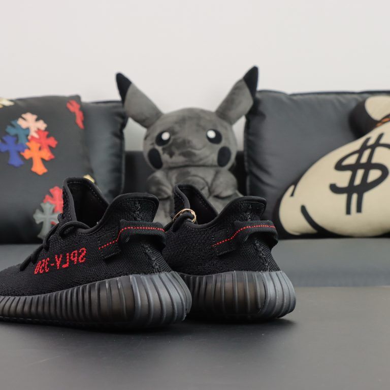 Yeezy Boost 350 V2 Bred Reps Sports Shoes - 2 of 8