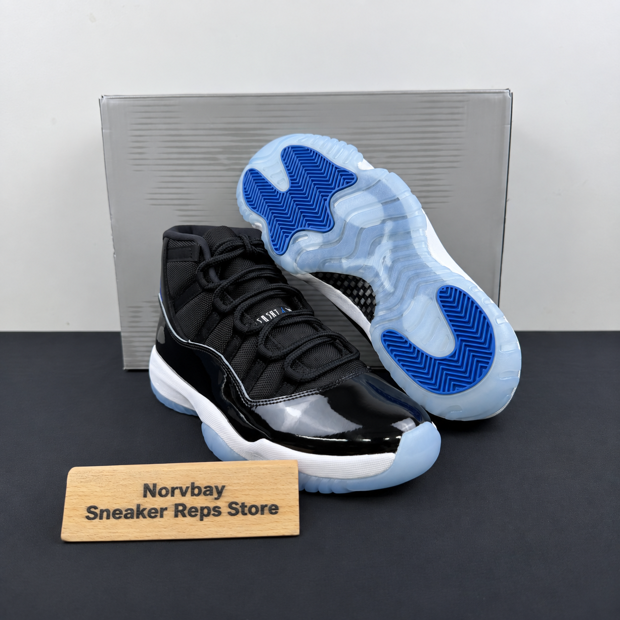 Air Jordan 11 Retro Space Jam 2026 Men Classic Basketball Sneakers - 2 of 8
