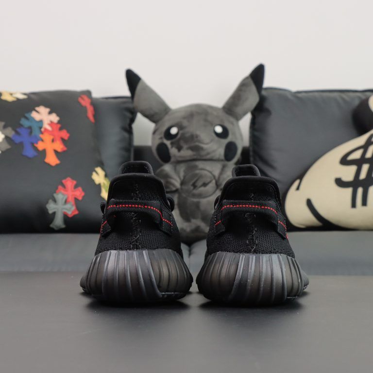 Yeezy Boost 350 V2 Bred Reps Sports Shoes - 4 of 8