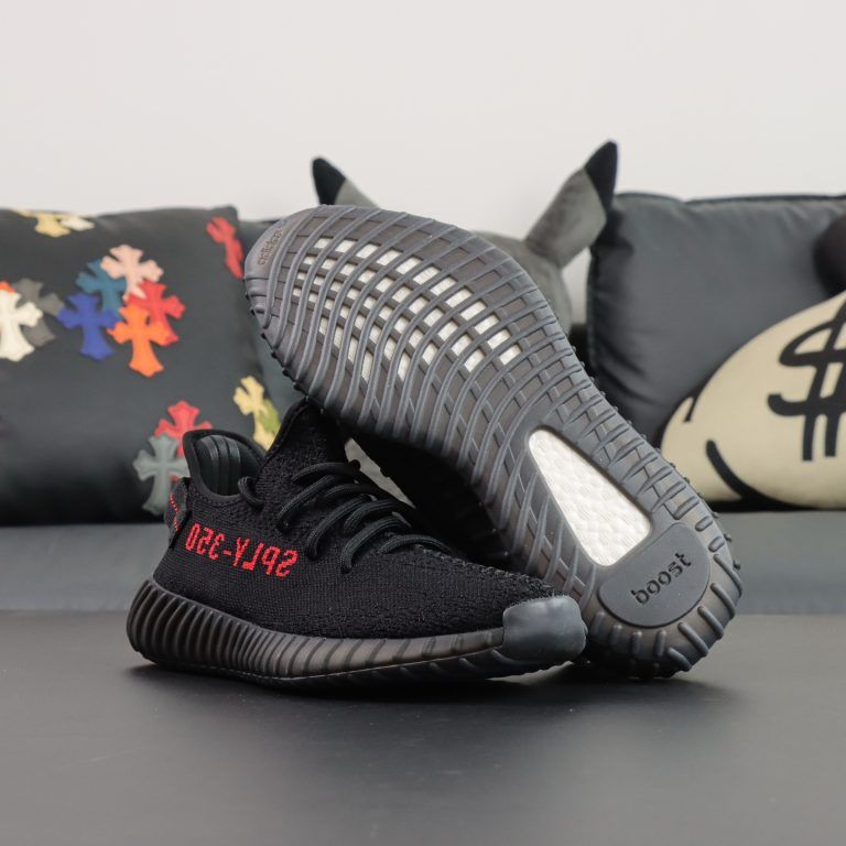 Yeezy Boost 350 V2 Bred Reps Sports Shoes - 3 of 8