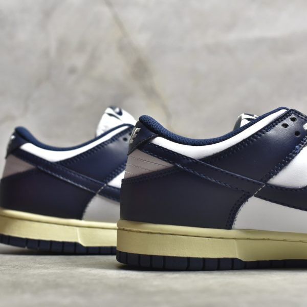 Nike Dunk SB Low Navy Blue Replicas Shoes - 6 of 8