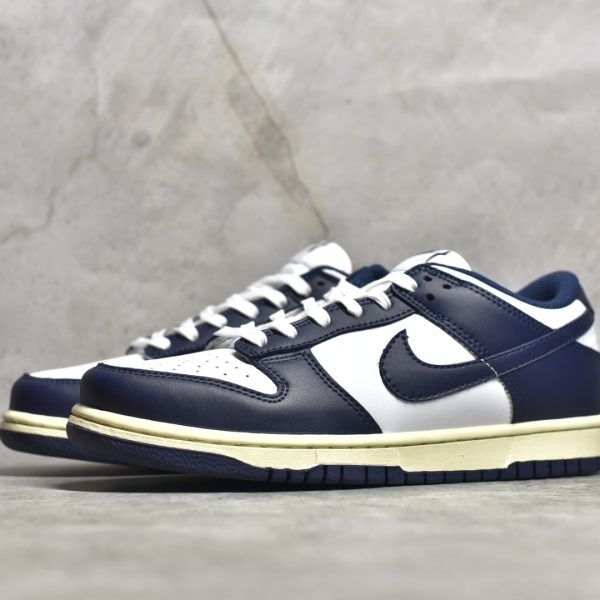 Nike Dunk SB Low Navy Blue Replicas Shoes - 5 of 8