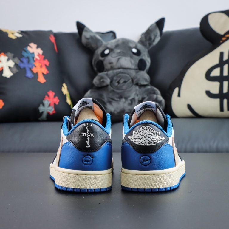 Travis Scott x Air Jordan 1 Low Fragment Design Reps - 2 of 8