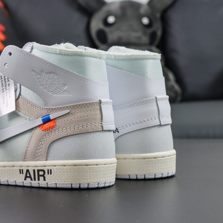Off White Air Jordan 1 Retro High Euro Reps - 5 of 8