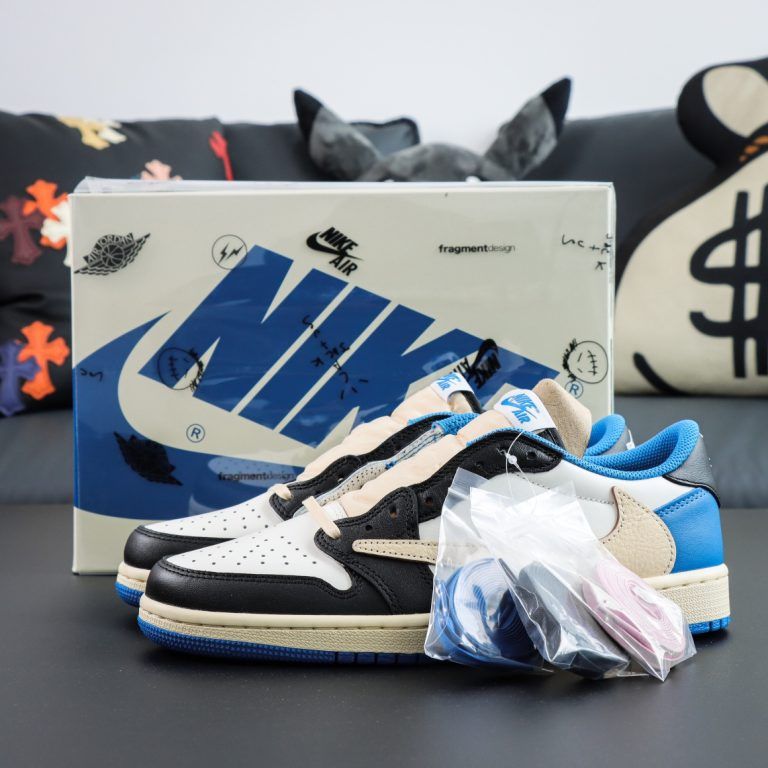 Travis Scott x Air Jordan 1 Low Fragment Design Reps - 1 of 8