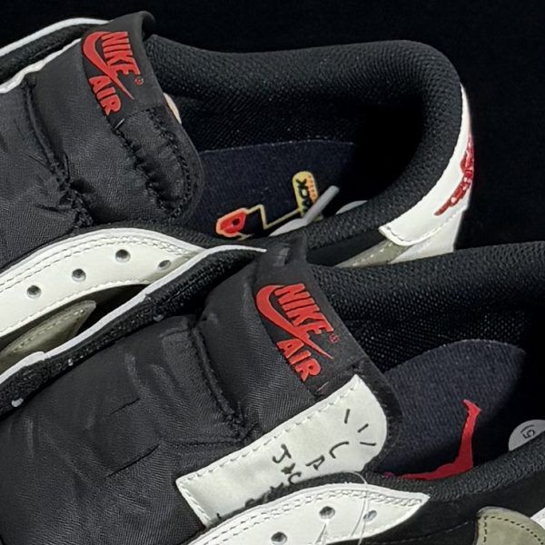 Travis Scott x Air Jordan 1 Low Olive Reps - 8 of 8