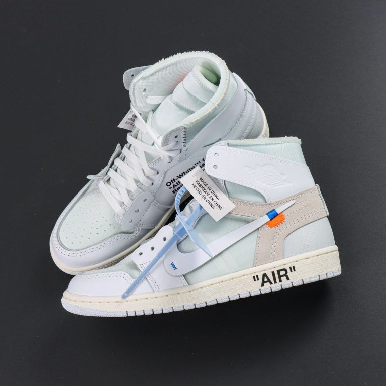 Off White Air Jordan 1 Retro High Euro Reps - 3 of 8