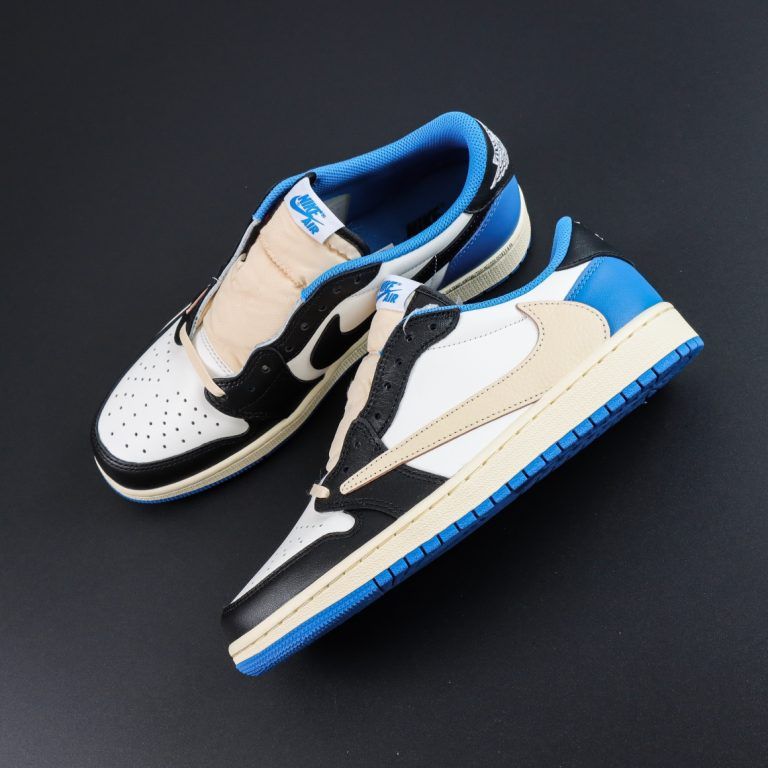Travis Scott x Air Jordan 1 Low Fragment Design Reps - 8 of 8