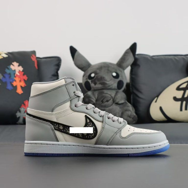 Dior x Air Jordan 1 High reps basketball shoes - 2 of 8