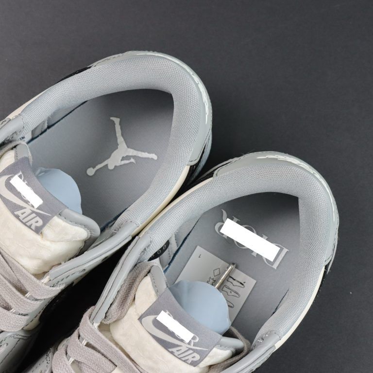 Air Jordan 1 Low OG grey white blue reps - 6 of 8