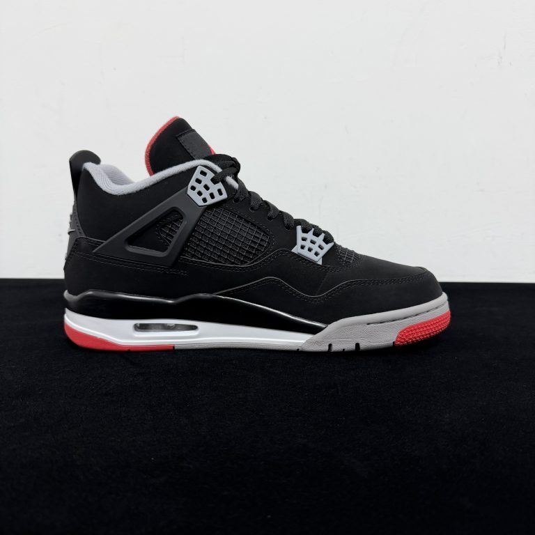 Air Jordan 4 Retro Bred 2019 Reps shoes - 6 of 8