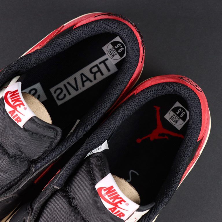 Travis Scott x Jordan Air Jordan 1 Bred Reps - 7 of 8