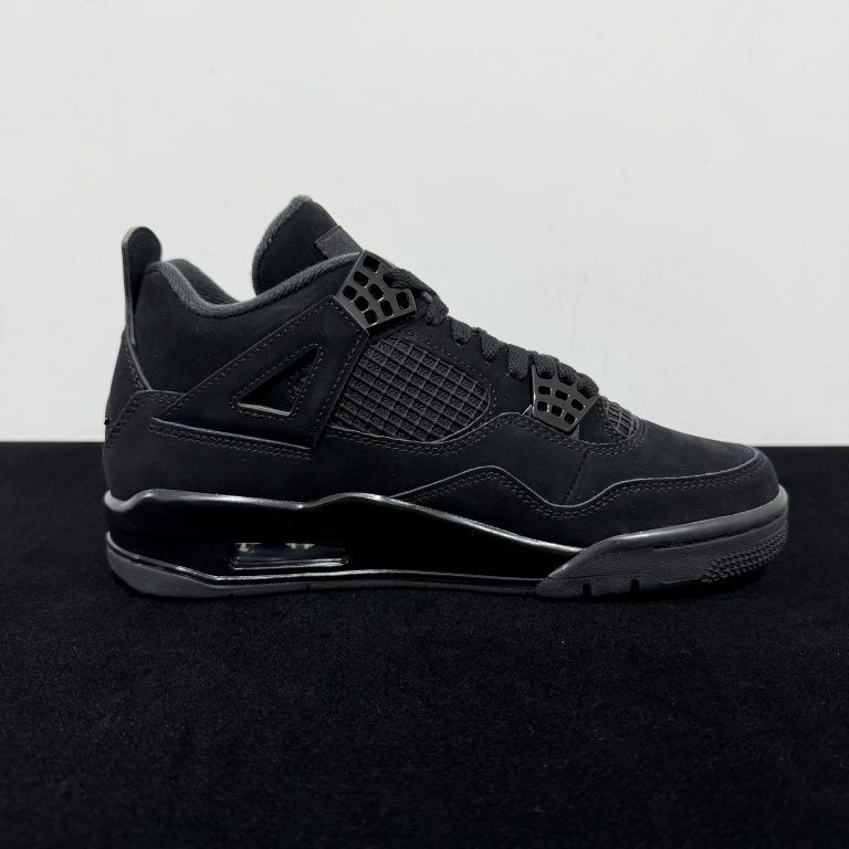 Air Jordan 4 Retro Black Cats Reps shoes - 7 of 8