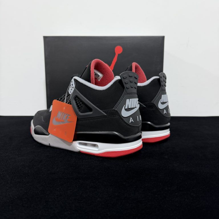 Air Jordan 4 Retro Bred 2019 Reps shoes - 5 of 8