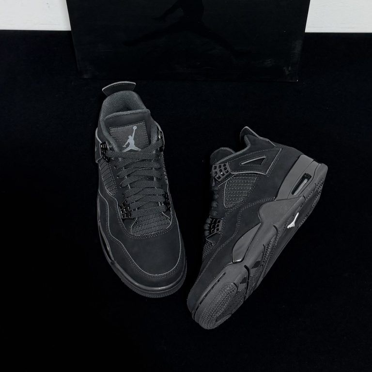 Air Jordan 4 Retro Black Cats Reps shoes - 6 of 8