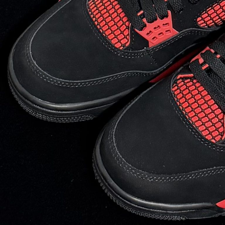Air Jordan 4 Retro Red Thunder Reps shoes - 7 of 8
