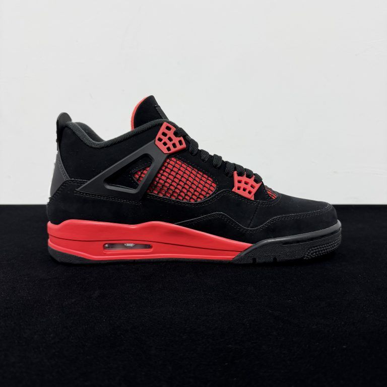 Air Jordan 4 Retro Red Thunder Reps shoes - 6 of 8