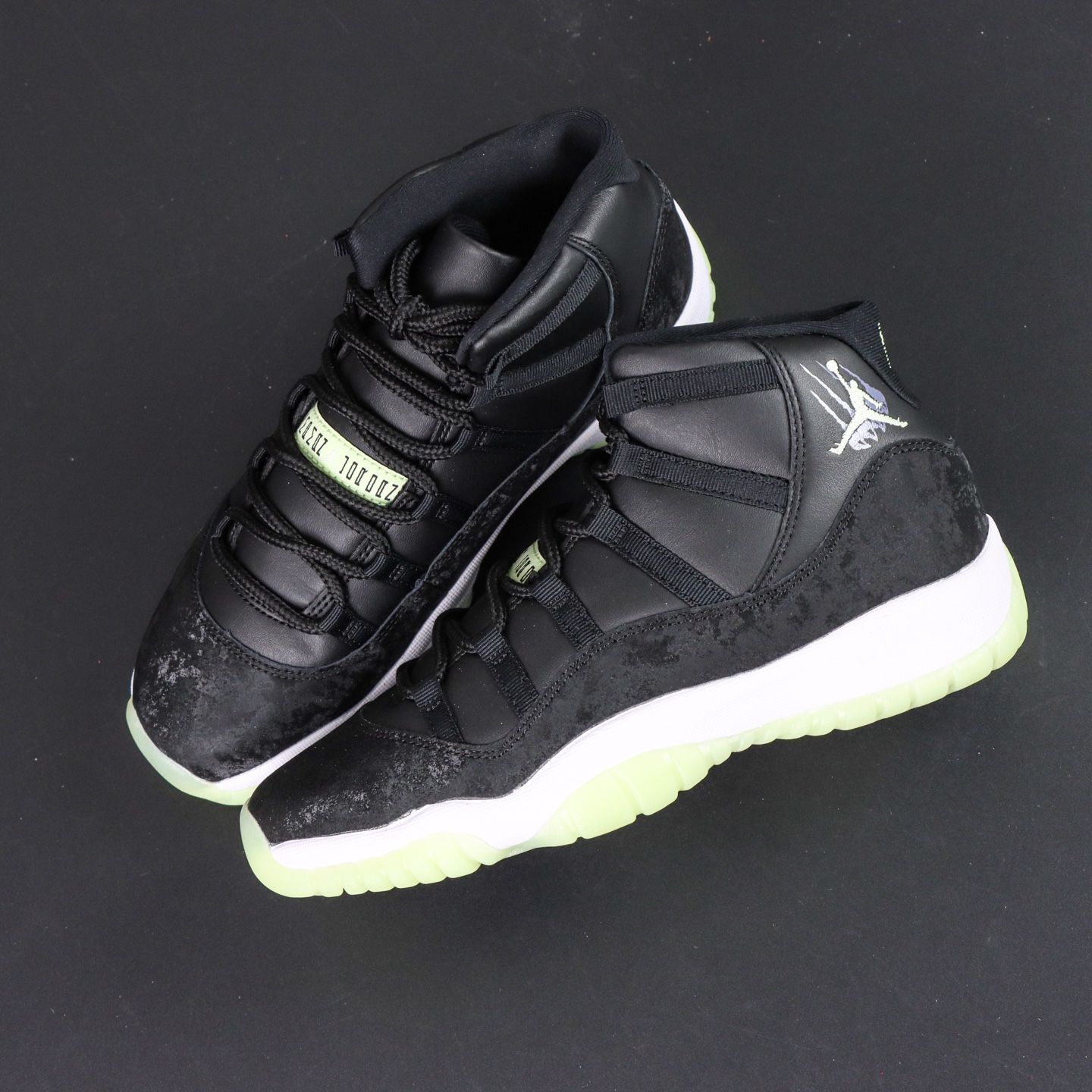 Jordan 11 Retro Black Barely Volt Reps - 6 of 7
