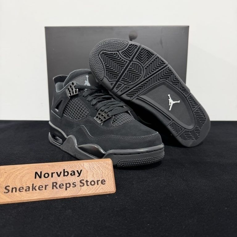Air Jordan 4 Retro Black Cats Reps shoes - 2 of 8
