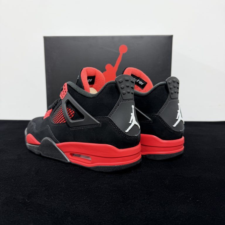 Air Jordan 4 Retro Red Thunder Reps shoes - 5 of 8