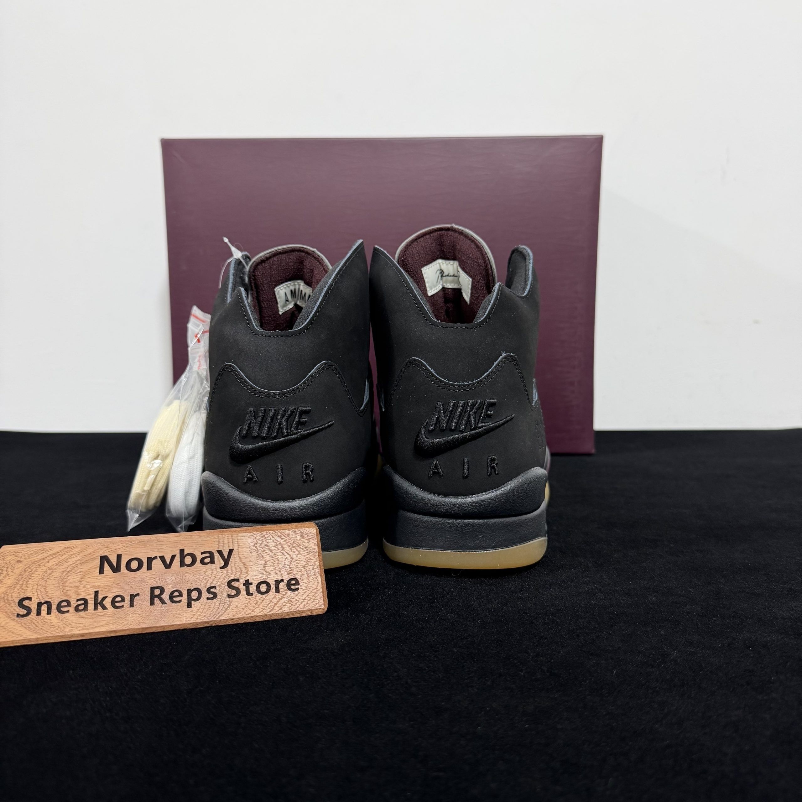 Men's A Ma Maniere X Air Jordan 5 Retro Dusk Classic Sport Sneaker Shoes - 3 of 8