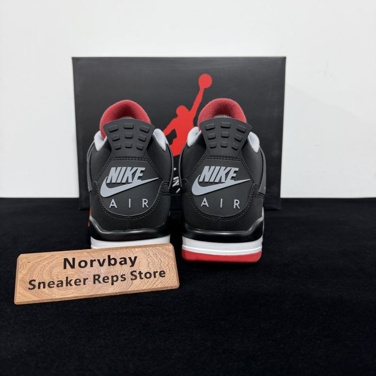 Air Jordan 4 Retro Bred 2019 Reps shoes - 2 of 8