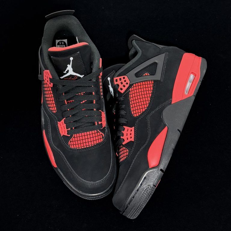 Air Jordan 4 Retro Red Thunder Reps shoes - 8 of 8