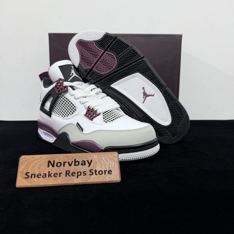 Air Jordan 4 Retro PSG Paris Saint-Germain Reps - 3 of 8