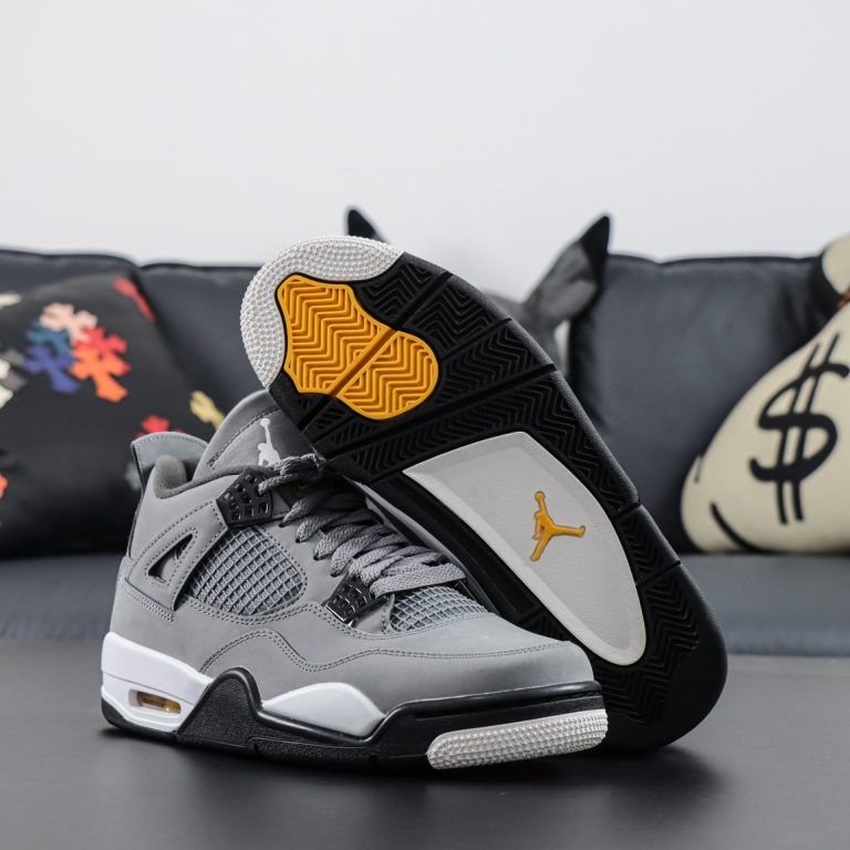 Air Jordan 4 Cool Grey basketball shoes - 8 of 8