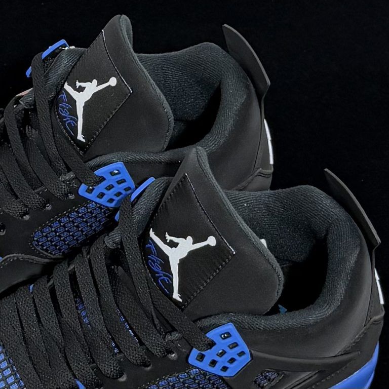 Air Jordan 4 Blue Thunder Reps shoes - 6 of 8