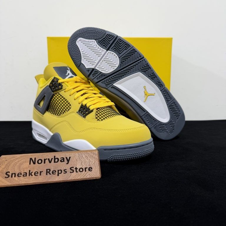 Air Jordan 4 Retro Lightning (2021) Reps - 3 of 8