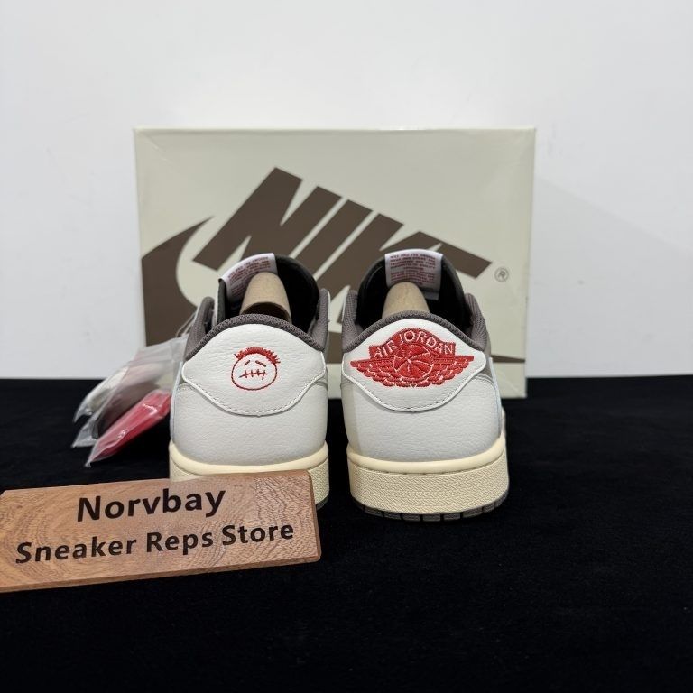 Air Jordan 1 Retro Low Travis Scott Reverse Mocha Reps - 3 of 7