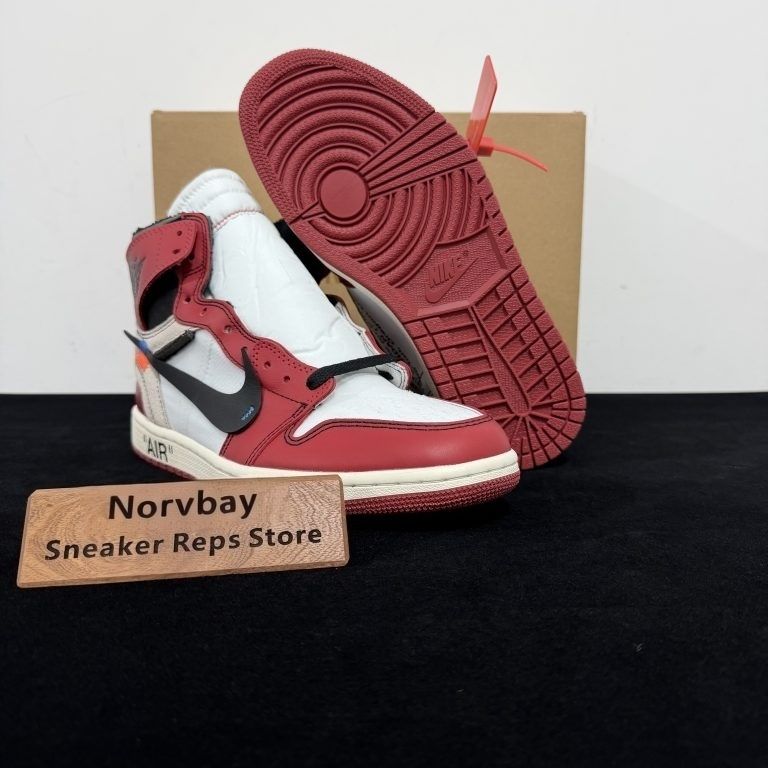 Off White Air Jordan 1 Retro High Chicago Reps - 2 of 8
