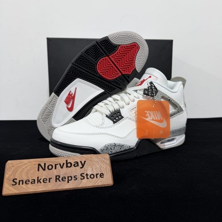 Air Jordan 4 Retro White Cement 2025 Reps - 3 of 8