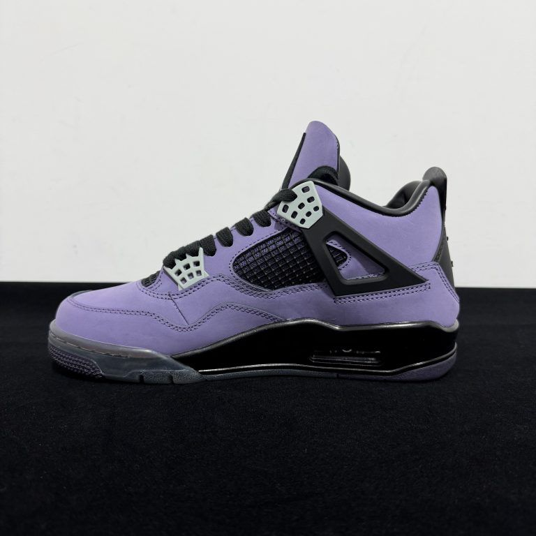 Jordan 4 Travis Scott Purple Reps shoes - 5 of 8