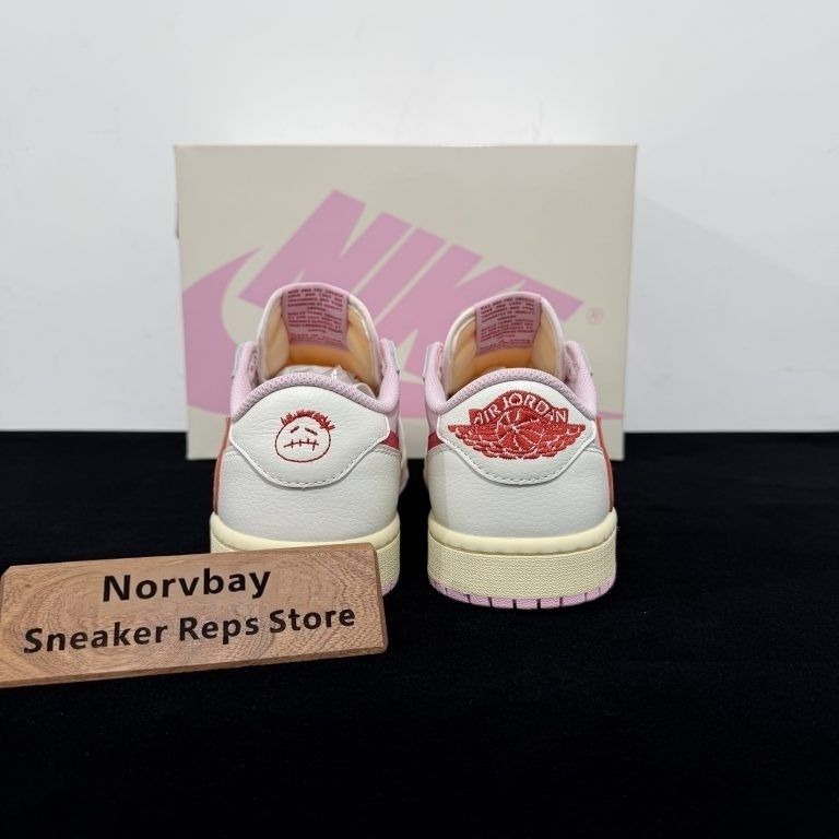 Travis Scott Air Jordan 1 Tropical Pink Reps - 2 of 8