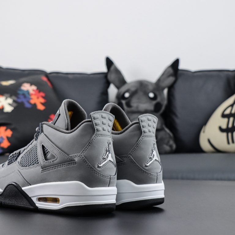Air Jordan 4 Cool Grey basketball shoes - 4 of 8