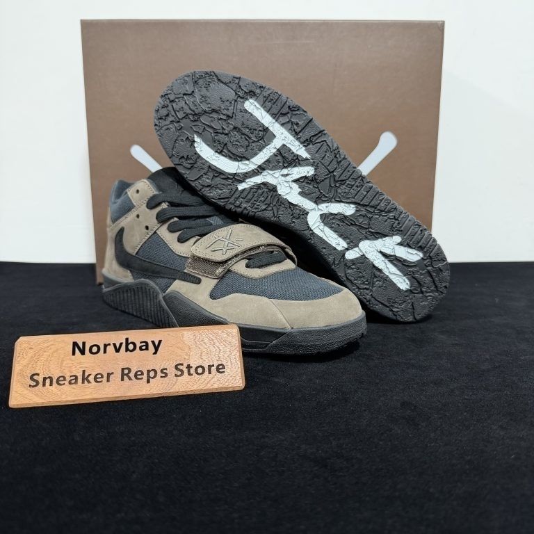 Travis Scott Jordan Jumpman Jack Mocha Replica - 3 of 8