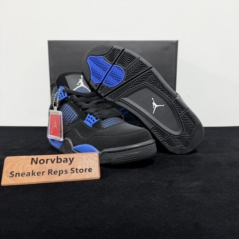 Air Jordan 4 Blue Thunder Reps shoes - 2 of 8