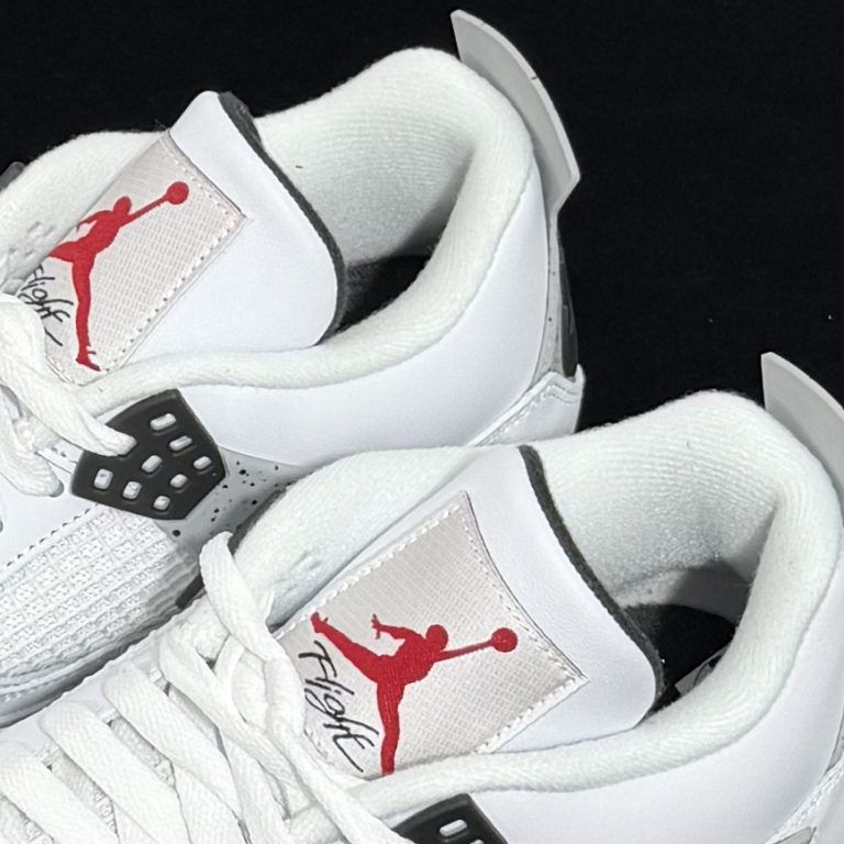 Air Jordan 4 Retro White Cement 2016 Reps - 7 of 8