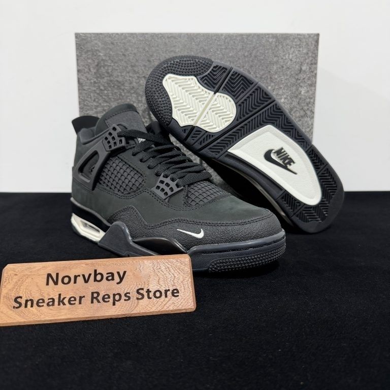 Air Jordan 4 Retro Nigel Sylvester Brick by Brick Black - 2 of 8
