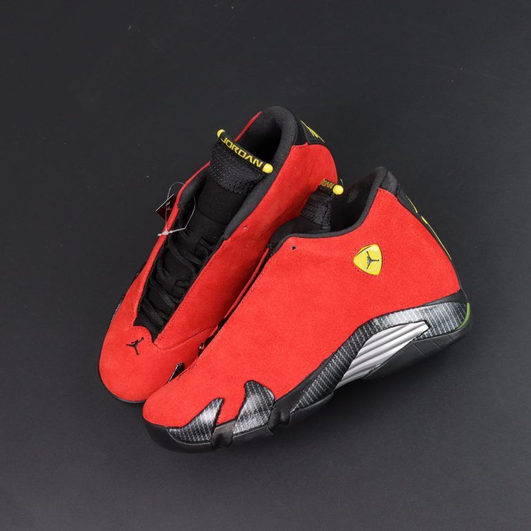 Air Jordan 14 Retro Ferrari Men Sneakers - 4 of 7
