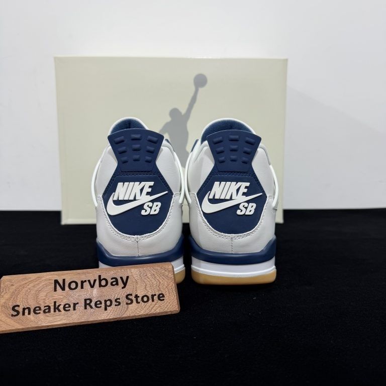 Nike SB x Air Jordan 4 Retro SP Navy Replica - 3 of 8
