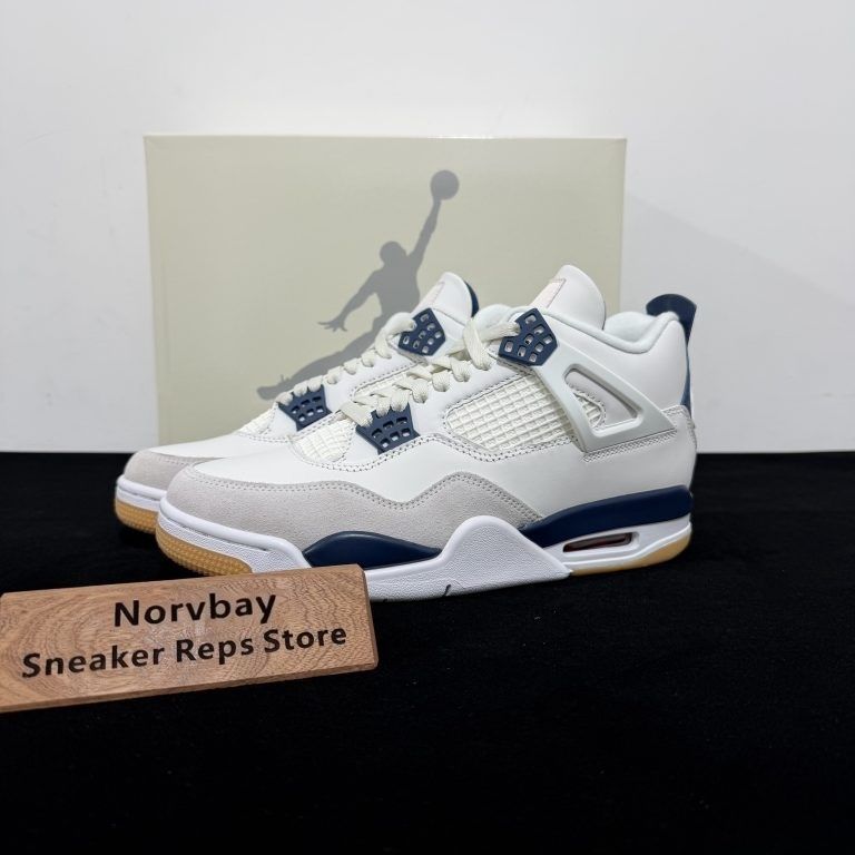 Nike SB x Air Jordan 4 Retro SP Navy Replica - 1 of 8