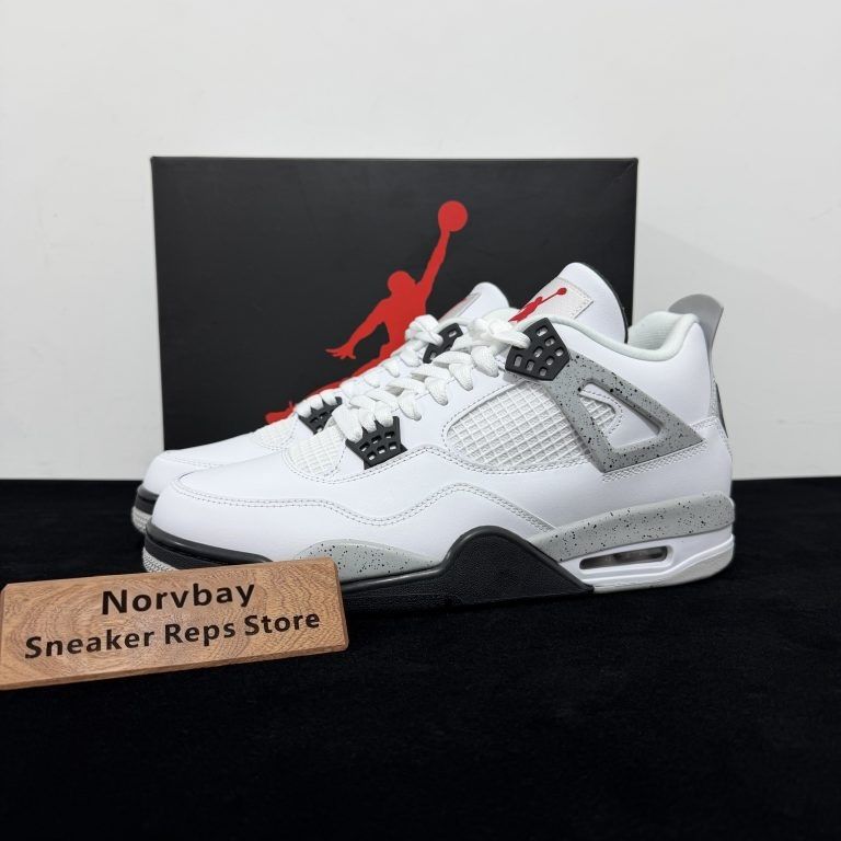 Air Jordan 4 Retro White Cement 2016 Reps - 1 of 8