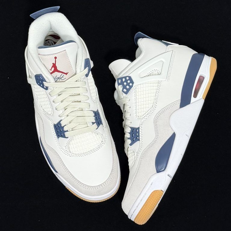 Nike SB x Air Jordan 4 Retro SP Navy Replica - 6 of 8