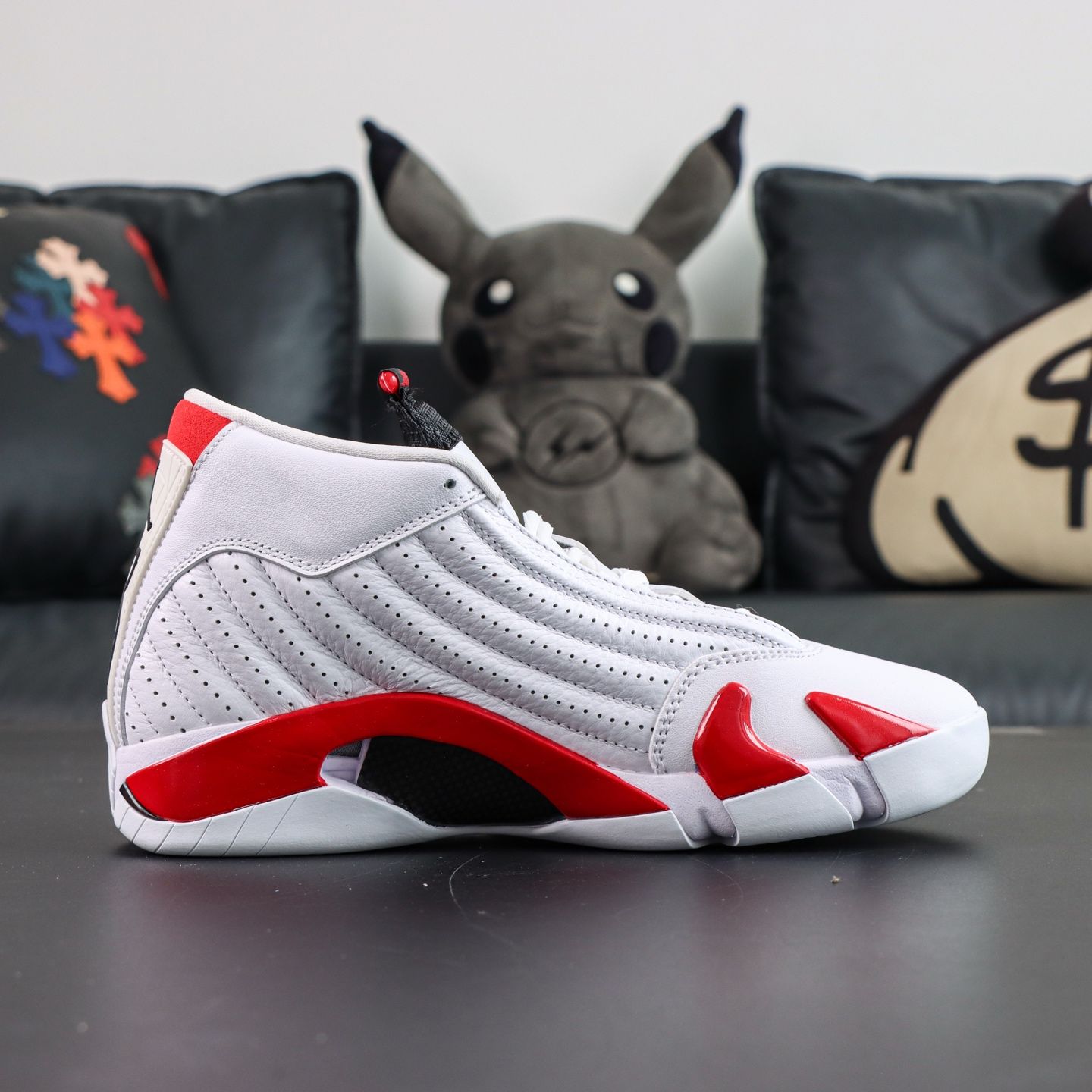 Air Jordan 14 Candy Cane Men Sneakers - 3 of 7