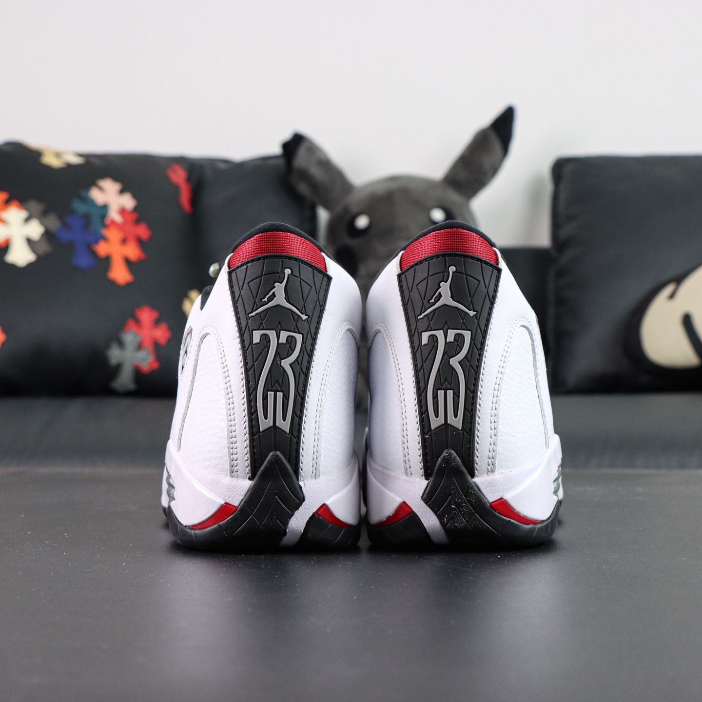 Air Jordan 14 Black Toe Men Sneakers - 2 of 7